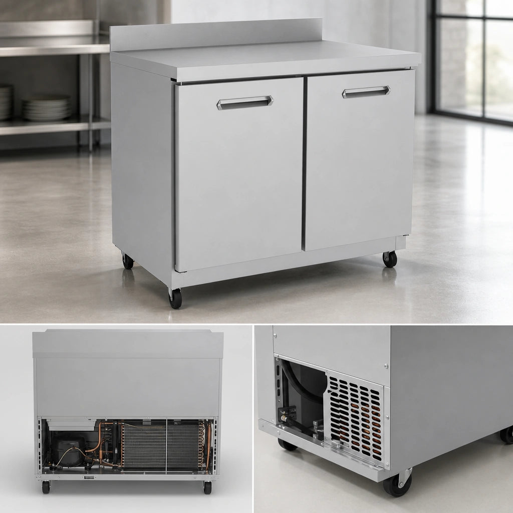 Self-Contained Rear Bottom-Mounted Refrigeration