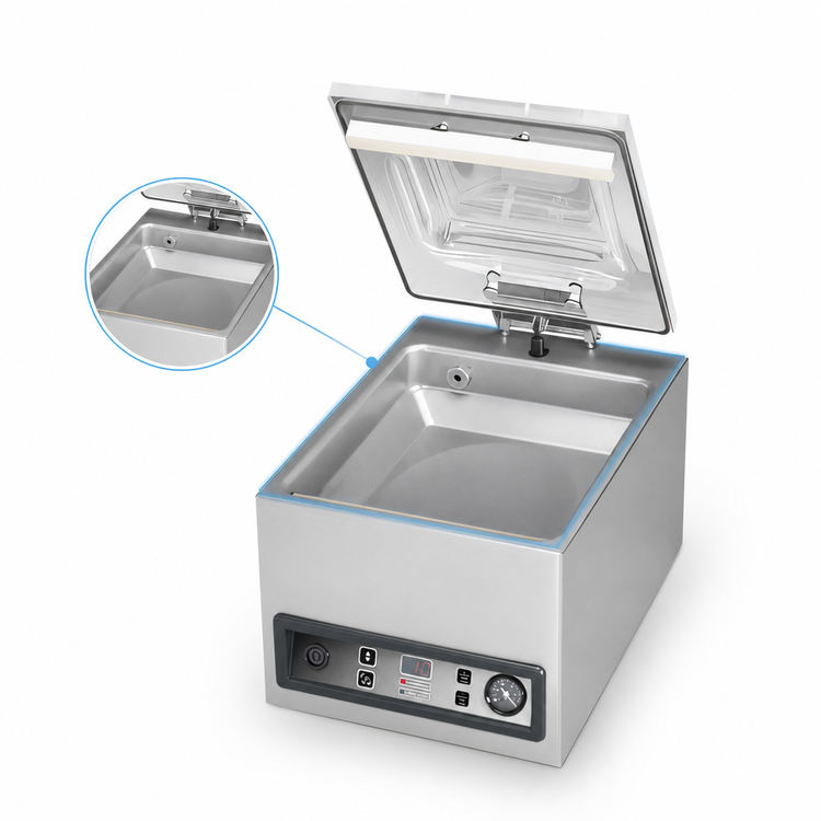 Product image #4 for ATMOVAC Arctic11 Countertop Single Chamber Vacuum Packaging Machine with 11-Inch Seal Bar