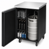 Thumbnail image #4 for Beverage-Air One-Section Solid Door Back Bar Refrigerator, 24-Inch Wide, 7.66 Cu. Ft., Stainless Steel Top, Black Exterior