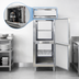 Thumbnail image #4 for Continental Refrigerator D1FENSAPTHD Designer Line Wide One-Section Pass-Thru Freezer with Half-Height Solid Doors