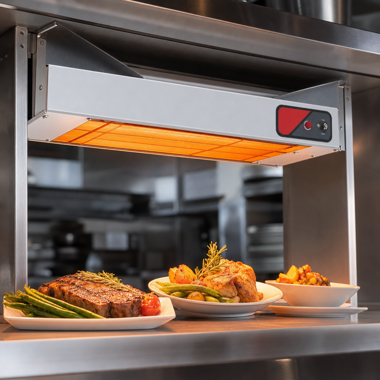 Product image #4 for Nemco 6151-48 Single Infrared Strip Heater with Infinite Temperature Control, 48 Inch, 120V