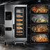 Thumbnail image #4 for Convotherm C4 ET 20.10GS-N EasyTouch 20-Pan Half-Size Gas Combi Oven with Roll-In Trolley