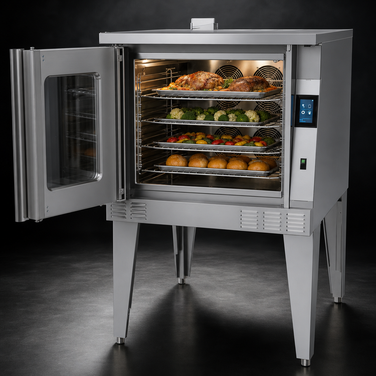 Product image #4 for Garland Master Series Full-Size Standard-Depth Single-Deck Electric Convection Oven with EasyTouch Controls