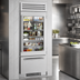 Thumbnail image #4 for True Residential 36-Inch One-Section Upright Refrigerated & Freezer Column with Built-In Ice Maker