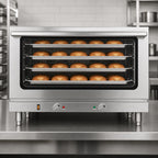 Thumbnail image #4 for Koolmore KM-CTCO-44 Commercial Countertop Electric Convection Oven, Full-Size Pans, 4 Racks, 550°F Max