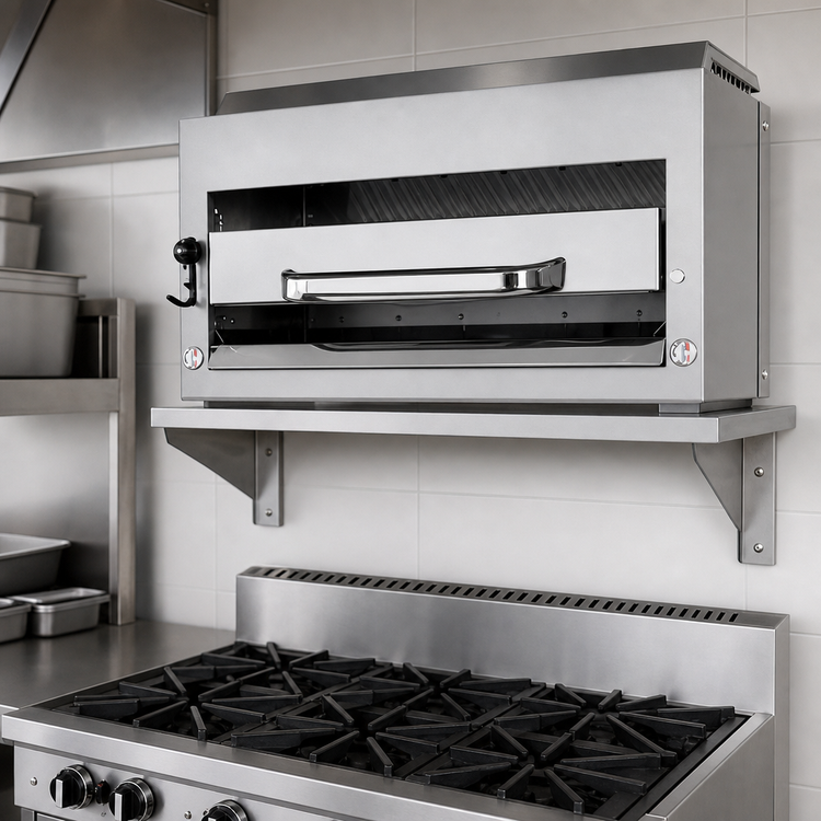 Product image #4 for Southbend Platinum 48-Inch Gas Compact Radiant Salamander Broiler, Riser Mount