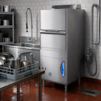 Thumbnail image #5 for Eurodib USA Lamber P700EKDPS High-Temperature Door-Type Pot & Pan Washer, Stainless Steel, Drain Pump, 30-20-15 Racks/Hour