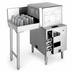 Thumbnail image #4 for Glastender GT-18+1L Front-to-Side Pass-Thru Glasswasher Station with Left Drain Table