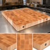 Thumbnail image #4 for Boos Block End Grain Northern Hard Rock Maple Island Countertop, 36 x 30 x 2-1/4 Inches