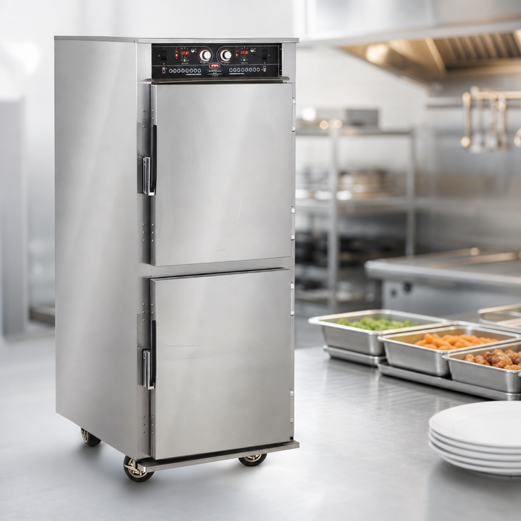 Product image #4 for FWE G2 Series Mobile Double-Compartment Low Temp Cook & Hold Cabinet
