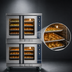Thumbnail image #4 for Duke 613Q-E4XX Double-Deck Deep Depth Electric Convection Oven