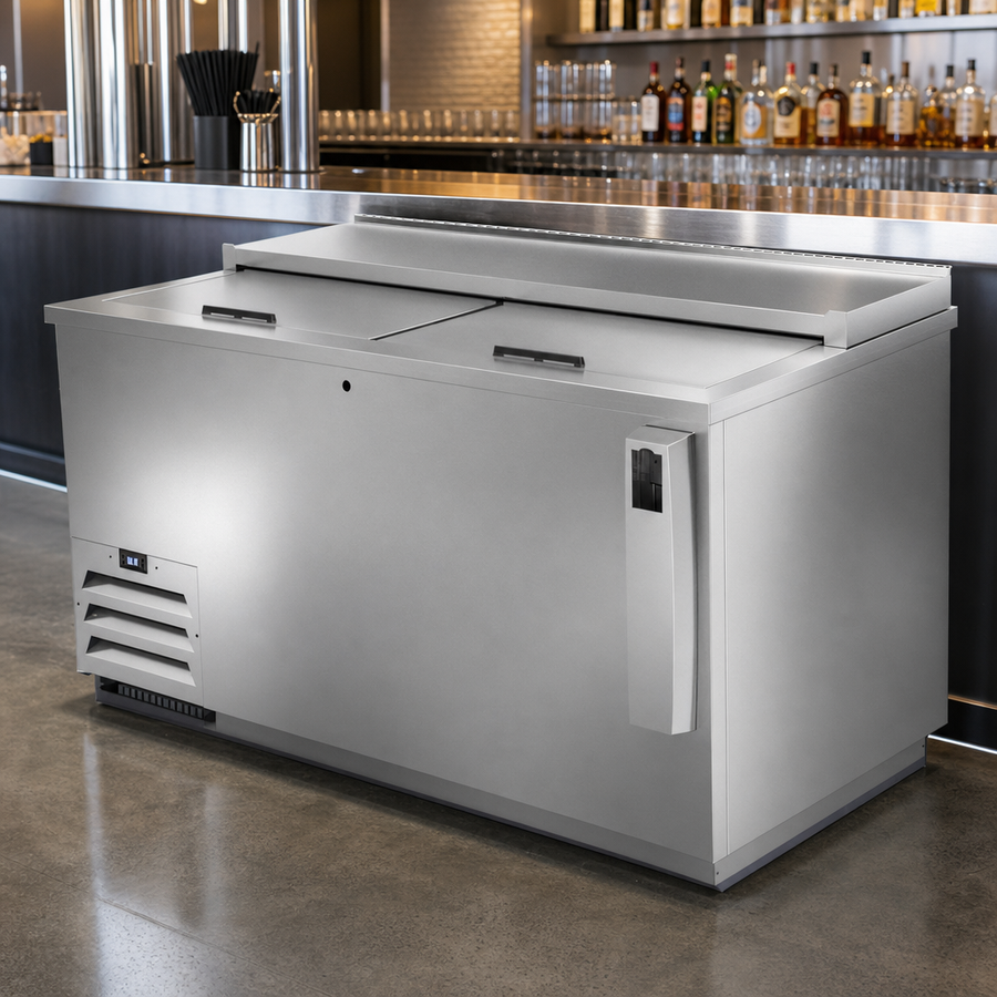Stainless Steel Exterior and Countertop