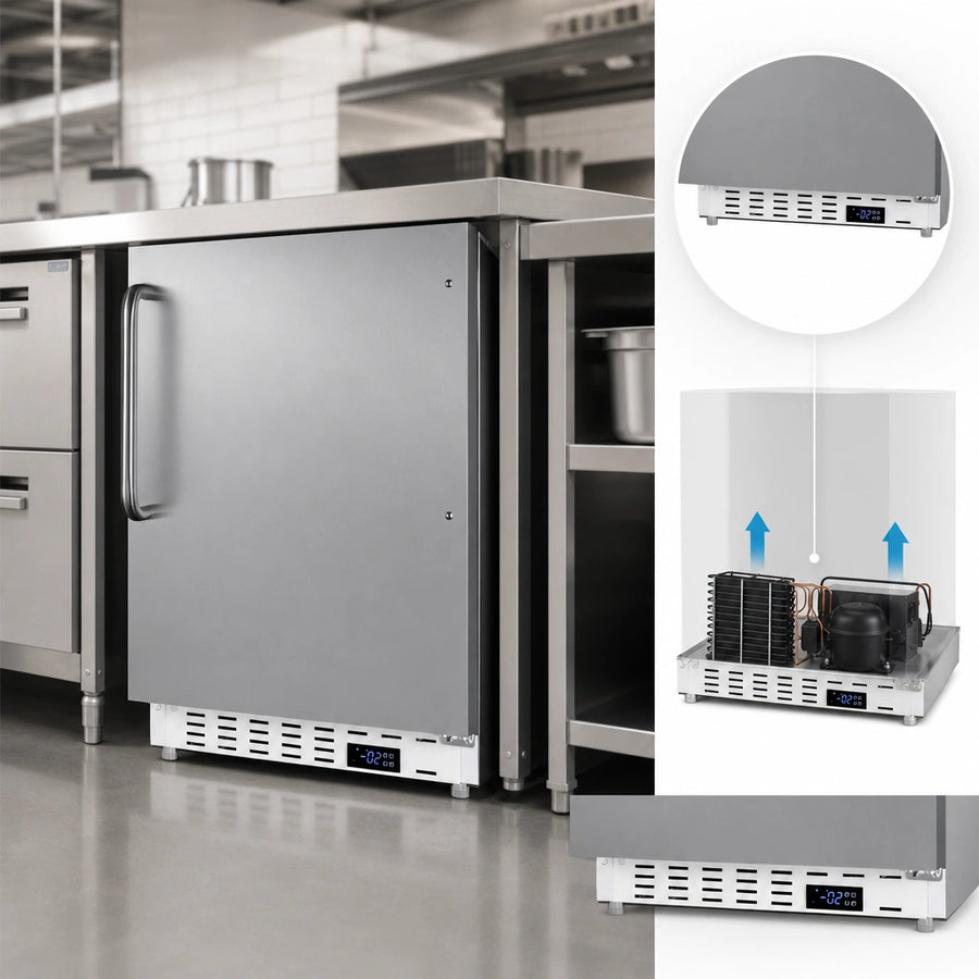 Bottom-Mount Self-Contained Refrigeration