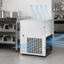 Thumbnail image #4 for Brema TM250AHC Automatic Pebble Ice Maker, Air-Cooled Floor Model, 540 lb. per 24 Hours
