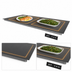 Thumbnail image #4 for Vollrath 32-Inch Flush Mount Drop-In Heated Warming Shelf, Black Aluminum Hardcoat, 120V
