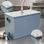 Thumbnail image #4 for Dormont Manufacturing Watts Grease Interceptors WD-35-A Semi-Automatic Draw-Off Grease Interceptor, 35 GPM, 70 lb Capacity, 3-Inch Threaded