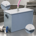 Thumbnail image #4 for Dormont WD-35-A Semi-Automatic Draw-Off Grease Interceptor, 35 GPM, 70 lb Capacity, 3-Inch Threaded Connections