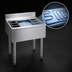 Thumbnail image #4 for Eagle 1800 Series 24-Inch Underbar Cocktail Unit with 12-Inch Insulated Ice Bin and 7-Circuit Cold Plate