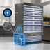 Thumbnail image #4 for Howard-McCray 35E Series 39-Inch Self-Contained Dairy Open-Air Merchandiser, Stainless Steel, Straight Sides, LED Lighting