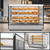 Thumbnail image #4 for Atosa CHDS-71 Countertop Heated Display Case, Straight Front Glass, 7.1 Cu. Ft., 115V