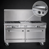 Thumbnail image #4 for Southbend Ultimate 60-Inch Gas Restaurant Range with 6 Star/Sauté Burners, 24-Inch Griddle, and 2 Standard Ovens