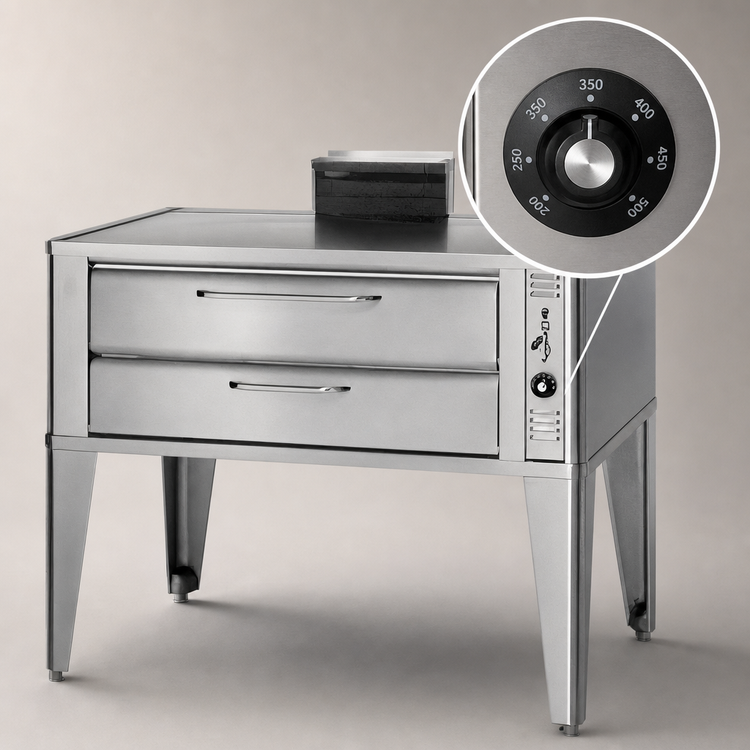Product image #4 for Blodgett 911 Triple Deck Gas Oven with 33" x 22" Deck Interior