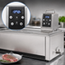 Thumbnail image #5 for Vollrath 60039 Countertop Sous Vide Immersion Circulator Water Bath System with Bath and Cover