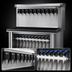 Thumbnail image #4 for Vision VU300B8RL Single-Sided Ice/Beverage Dispenser with 8-Valve Drink Rail