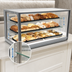 Thumbnail image #4 for Federal Industries Italian Glass Series Non-Refrigerated Countertop Pastry Display Case with 2 Adjustable Glass Shelves