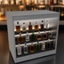 Thumbnail image #4 for Glastender 36-Inch Open Front Back Bar Liquor Display Cabinet with 3-Step LED Lighting