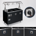 Thumbnail image #4 for Vollrath 2-Series Affordable Portable Deluxe 4-Well Mobile Hot Food Station