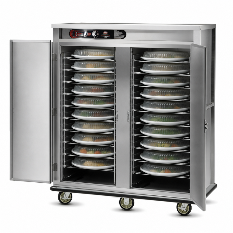 Product image #5 for Dual-Temp Electric Banquet Holding Cabinet, 2-Door, 150-180 Covered Plate Capacity