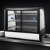 Thumbnail image #4 for Omcan Countertop Curved Glass Refrigerated Display Case, 48 Inch, 7.94 Cu. Ft.