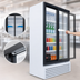 Thumbnail image #4 for Beverage Air Marketeer 2-Section Reach-In Glass Door Merchandiser, 39.03 Cu. Ft., Bottom-Mounted Self-Contained Refrigeration