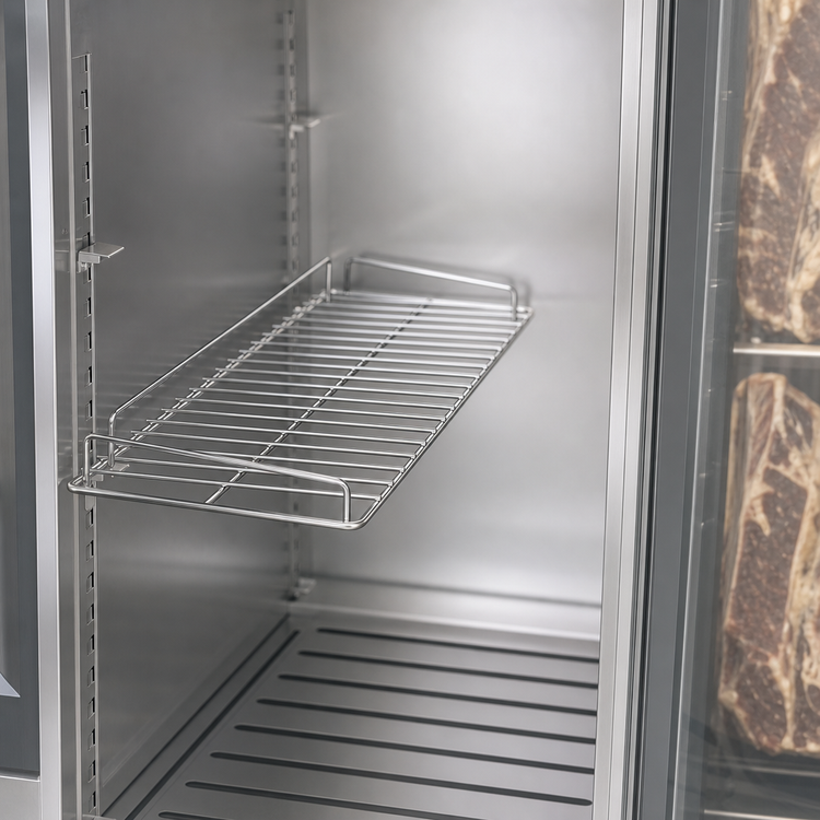 Product image #4 for DRY AGER Stainless Steel Half Shelf Accessory for UX 1500 / UX 1550 PRO Curing Cabinets