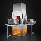Thumbnail image #4 for Champion PP-12-CPT Corner Pass-Through Pot & Pan Washer, Built-In, Single Rack, 25 Racks/Hour, Booster Heater, Stainless Steel