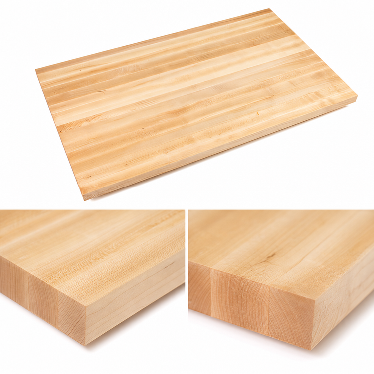 Product image #4 for John Boos Boos Block Northern Hard Rock Maple Kitchen Countertop, 84 x 30 x 1-1/2 Inch, Penetrating Oil Finish