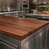 Thumbnail image #4 for John Boos Boos Block American Black Walnut Edge Grain Kitchen Countertop, 144 x 42 x 3 Inches