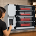 Thumbnail image #4 for Hatco Flav-R 2-Go Countertop Pizza Locker System, 8 Lockers, 120V