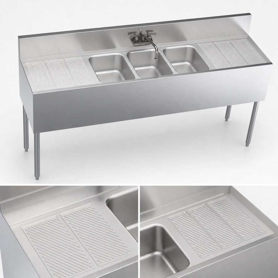 Dual Integral Drainboards