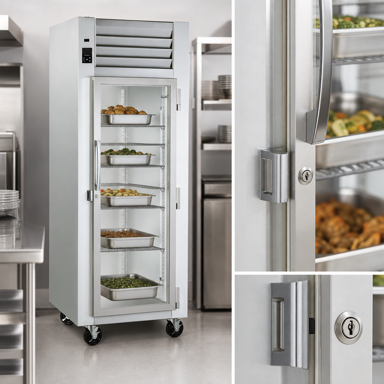 Product image #4 for Traulsen Spec-Line 1-Section Reach-In Heated Holding Cabinet with Full-Height Glass Door, Standard Depth