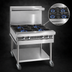 Thumbnail image #4 for Imperial Spec Series Heavy Duty 24-Inch Modular Gas Add-A-Unit Range with 4 Open Burners