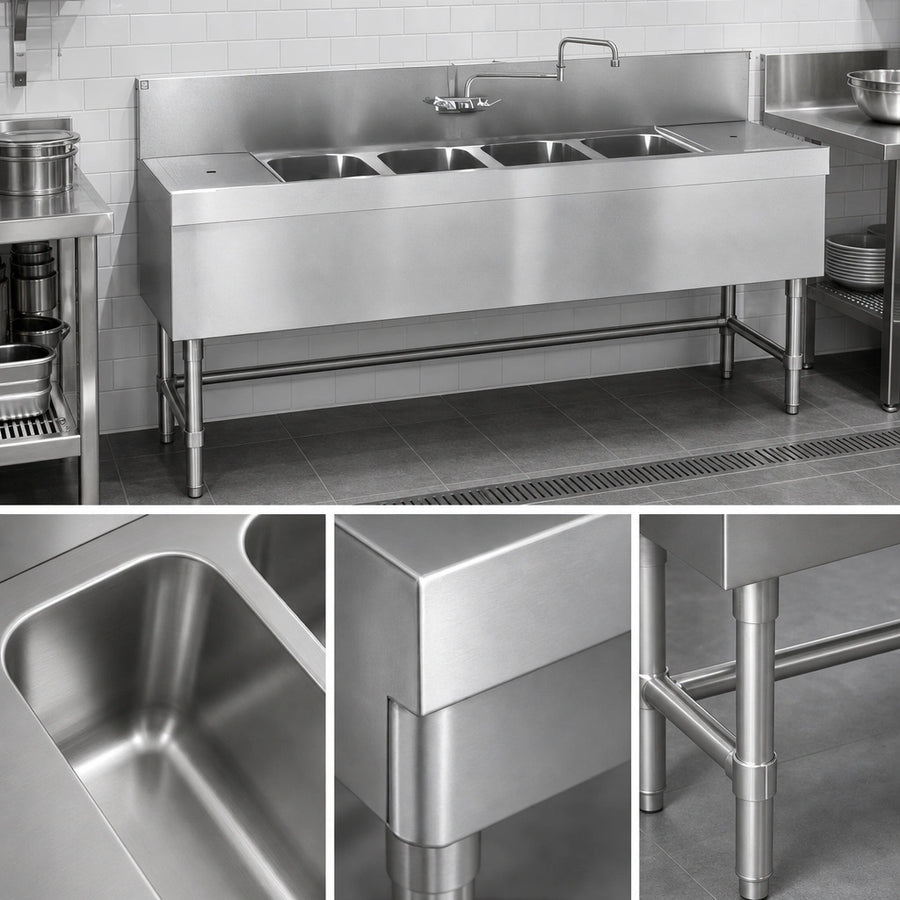 304 Stainless Steel Construction