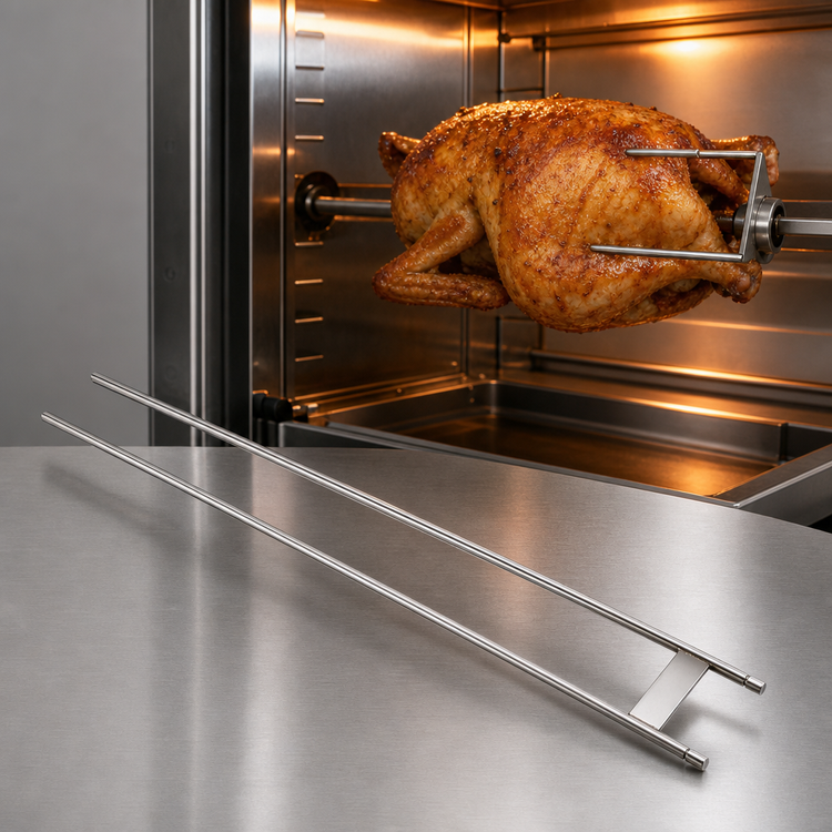 Product image #4 for Alto-Shaam Stainless Steel Piercing Skewer for Rotisserie Ovens
