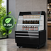 Thumbnail image #5 for Turbo Air Horizontal Low Profile Open-Air Cooler with Glass Side Panels, 37-Inch Wide, 4.2 Cu. Ft.