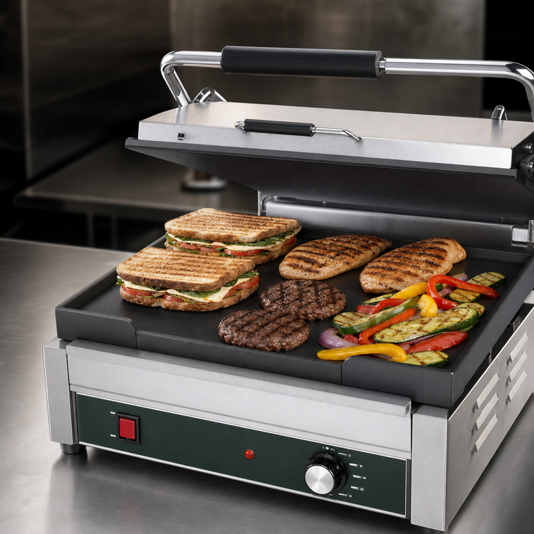 Product image #4 for Waring Tostato Supremo Large Electric Flat Cast Iron Panini Press