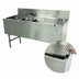 Thumbnail image #4 for Advance Tabco Prestige 2-Compartment Underbar Sink Unit with 23-Inch Right Drainboard, 60 x 25 x 36 Inches