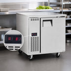 Thumbnail image #4 for Everest Refrigeration ETF1 Undercounter/Worktop Freezer, 1-Section, 9.0 Cu. Ft., Stainless Steel, Solid Door, Digital Controls
