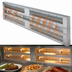 Thumbnail image #4 for Hatco Glo-Ray® 60-Inch Double Lighted Infrared Strip Heater, Aluminum, 3100 Watts