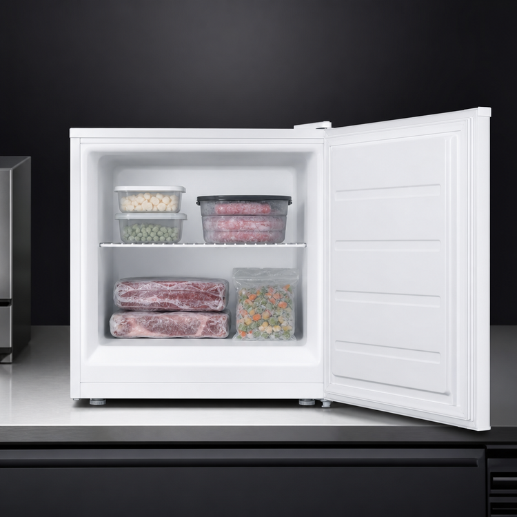 Product image #4 for Accucold FS30L7 Compact Freestanding Undercounter Freezer, 1.8 Cu. Ft., White